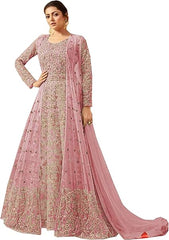 women's ready to wear Indian/Pakistani net embroidered koti gown style salwar kameez 2209