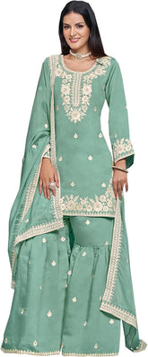 Mehndi Function Wear Suits Indian Stitched Pakistani Shalwar Kameez Palazzo Dresss