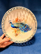 German Silver Pichwai Tray | Indian Wedding, Diwali Decor Naypex 4 out of 5 stars