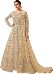 women's ready to wear Indian/Pakistani net embroidered koti gown style salwar kameez 2209