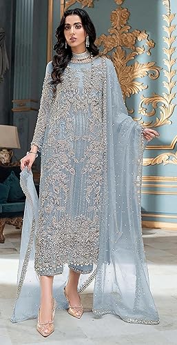 women's ready to wear embroidered eid festival pakistani salwar kameez suit for women (1032)