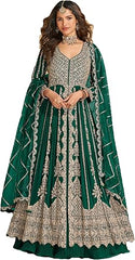 Indian Pakistani Women's Ready to wear ethnic Gown for Eid Party Wedding Festivals (2985)