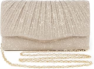 Clutch Purses for Women Formal Dressy Evening Bag Handbags Crossbody Bag for Wedding Cocktail Prom Party Elegance Charm