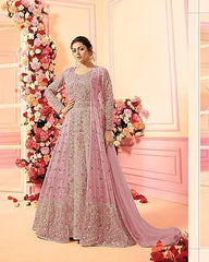 women's ready to wear Indian/Pakistani net embroidered koti gown style salwar kameez 2209